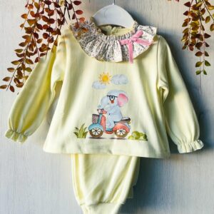 Chándal niña amarillo