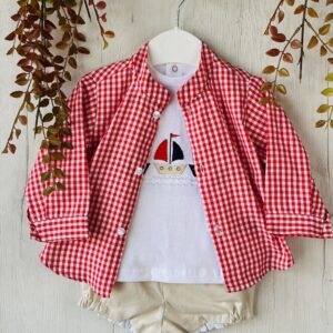 Conjunto vichy niño